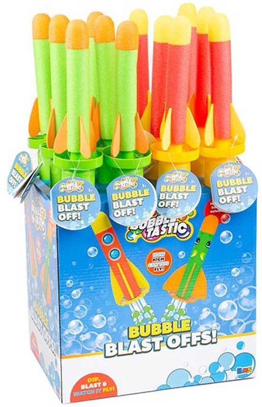 Merkloos BUBBLE ROCKET ASSORTED. Educatief spel