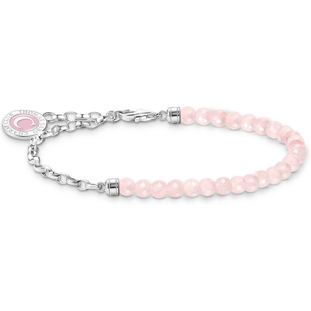 Thomas Sabo Armband Zilver 925, Email pink Dames