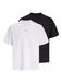 JACK & JONES Shirt zwart / wit