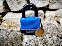 ABUS Messing hangslot Aqua Safe 70IB/45 gl.-6401