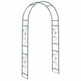 vidaXL Tuinboog Metaal Groen 115 x 37 x 231 cm