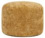 Pouffe rond en chenille pour s'asseoir confortablement