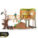Schleich WILD LIFE Station d'aventure - Jeu de jungle avec figurines d'animaux - 42507