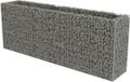 vidaXL Gabionen verhoogde border, verzinkt staal, 270x50x100 cm