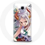 Maniacase Hoesje voor Samsung Galaxy J6 2018 Yamato One Piece Anime Poster