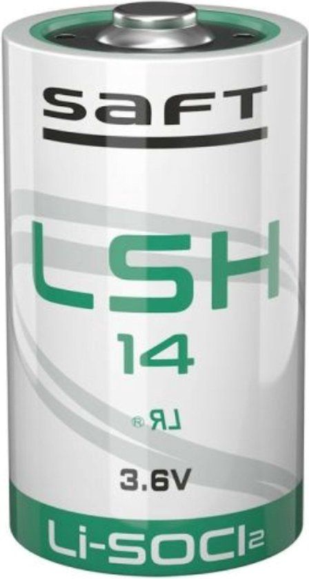 Saft LSH 14 C Lithium Batterij - 3.6V - 5800mAh