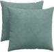 vidaXL Zitkussens 2 stuks Zeegroen 50 x 50 cm Corduroy stof