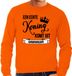 Bellatio Decorations Oranje Koningsdag sweater - echte Koning komt uit Groningen - heren - trui S