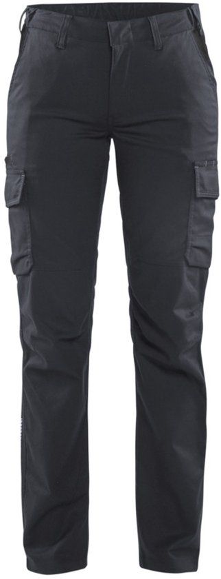 Blåkläder Dames industrie werkbroek stretch 7144-1832 - Medium Grijs/Zwart - C42