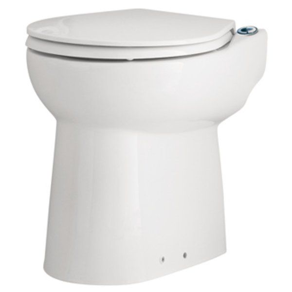 Sanibroyeur Sanicompact Closet met fecaliënvermaler | RVS | Incl. wc-bril | 2 jaar garantie