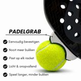 PadelGrab - Ballenraper - Accessoire - Nooit meer Bukken - Past op elk racket