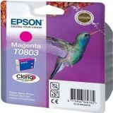 Epson T0803 Magenta Colibri 7.4 ml Claria Photographic Ink Cartridge for Stylus Photo