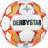 Derbystar Voetbal Stratos S-Light maat 5 Wit / oranje /grijs