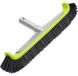 Brosse de piscine - 45 cm - Manche en aluminium - Brosse en nylon