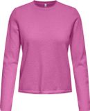 Only Trui Onlloyal Ls Oneck Knt Noos 15368961 Super Pink Melange Dames Maat - M