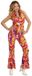Widmann Groovy Geralda 70s Dames Jumpsuit Orchidee - L