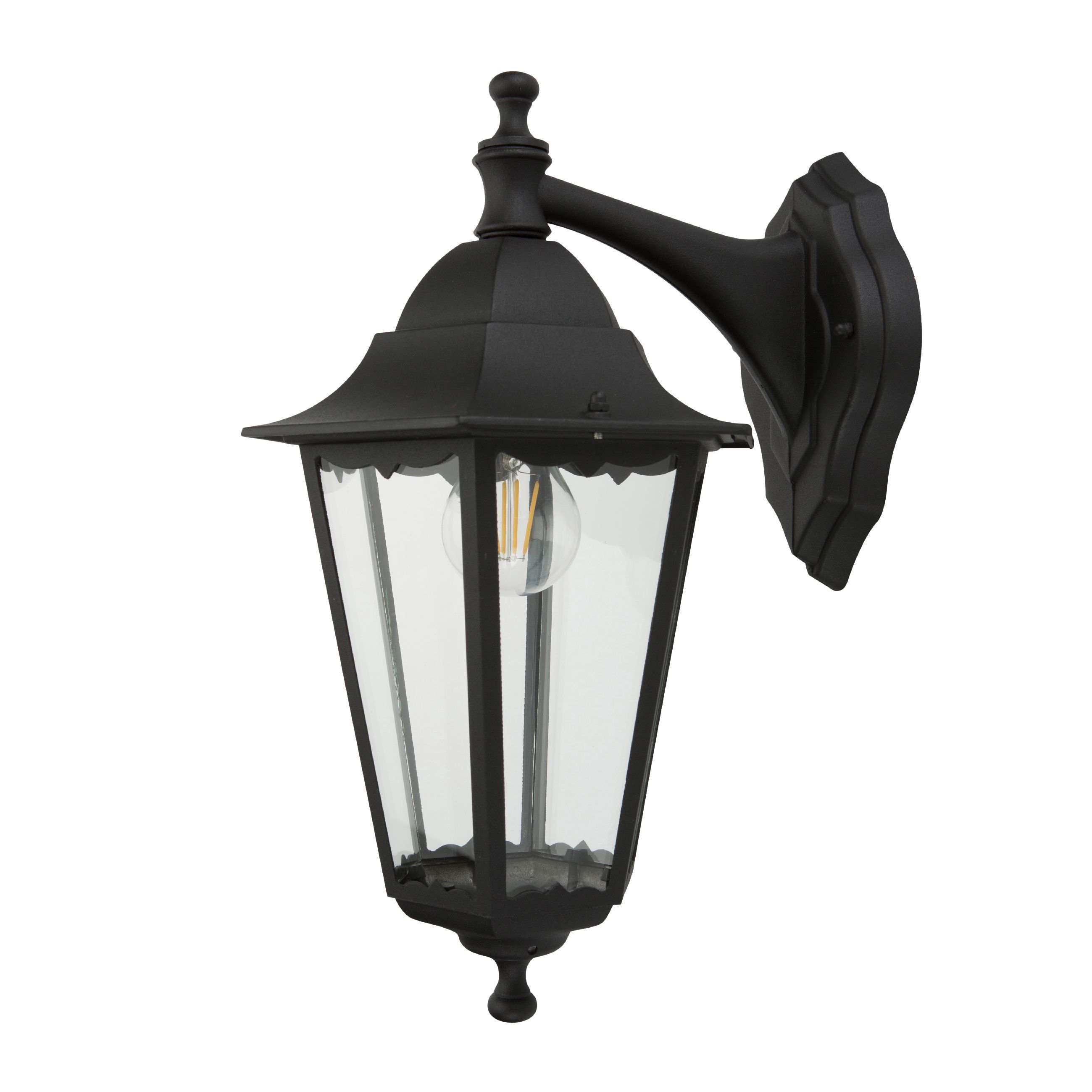 Ranex Classico Wandlamp - Black - E27 - IP44 - Outdoor