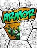 PopCross Studios Fantasy & Mech Armor Coloring Book