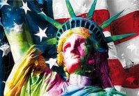 Patrice Murciano Lady Liberty Fotobehang - 366 x 253 cm - Multi