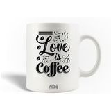 Maniacase Keramische mok Homer Simpson Love is Coffee