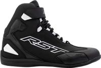 RST Sabre Moto Shoe Mens CE Boot Black White Size 42