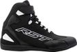 RST Sabre Moto Shoe Mens CE Boot Black White Size 42