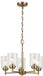 Kichler Suspension LED | 5X E27 Max 60W | Laiton naturel