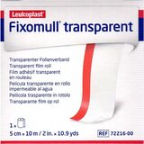 Fixomull Transparant 5 cm x 10 m - 1 stuk