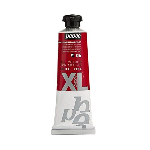 Pébéo Pebeo XL Studio fijne olieverf, 37 ml, cadmiumrood donker