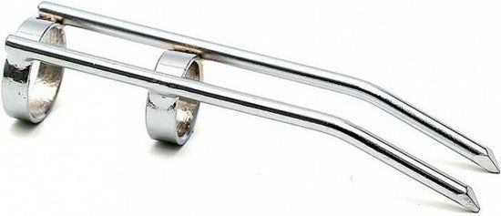 Rimba - Catnail Maat S/M - Metaal - Zilver