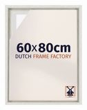 Dutch Frame Factory Baklijst 60x80 cm White Wash - MDF