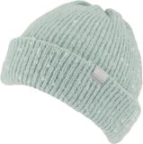 Regatta Lorelai gebreide beanie muts met fleece-voering voor dames - Groen
