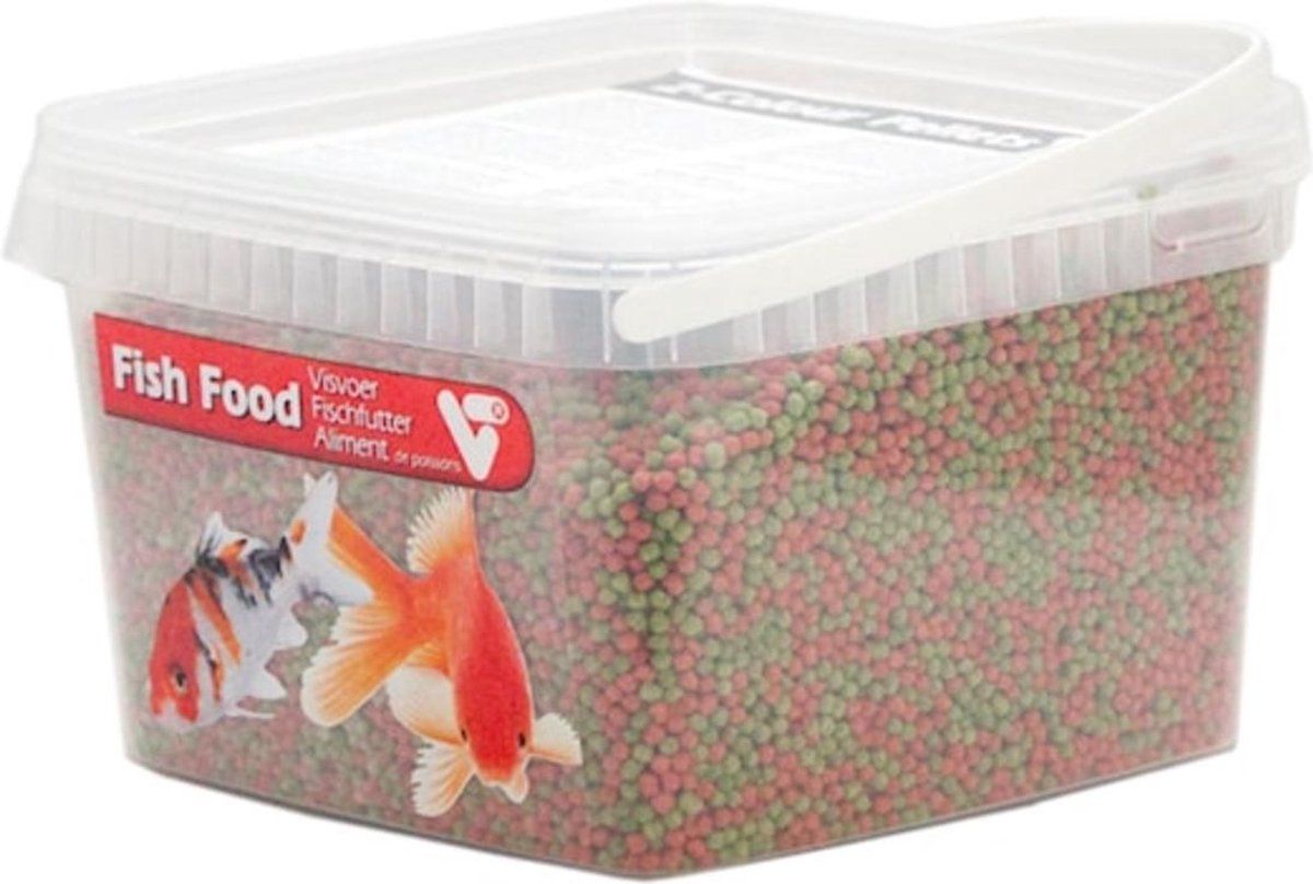 Velda Fish Food 2-Colour Pellet 3 mm 2500 ml