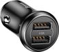 Baseus Chargeur de voiture USB double rapide Noir