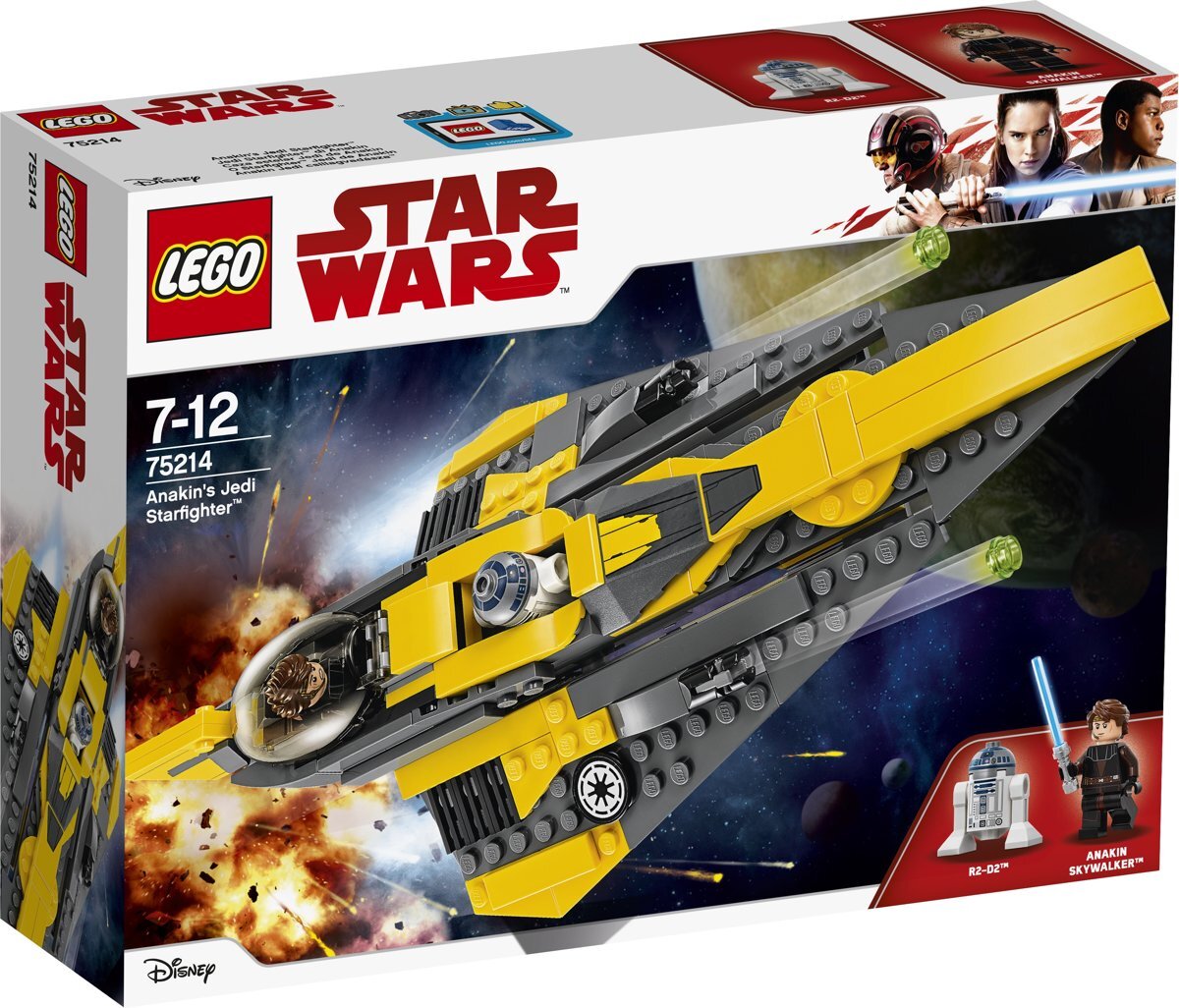 lego Star Wars Anakins Jedi Starfighter 75214