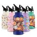 HoneyHolly Thermosfles voor kinderen, 350 ml, BPA-vrij, roestvrij staal, dubbelwandig