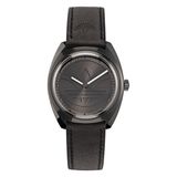 Adidas Originals Edition One AOFH22514 Horloge - Leer - Zwart - Ø 39 mm