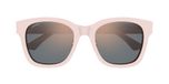 Cartier Ct0589sa Lunettes de soleil femme rose géométrique gris 54mm