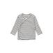 Noppies baby gestreepte longsleeve - blauw/ecru
