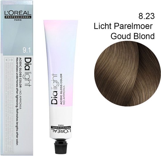 Dye No Ammonia L'Oreal Professionnel Paris Dia Light Nº 8,23 50 ml