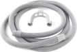 PREWASH Tuyau de vidange machine à laver sèche-linge 19mm - 21mm, 3m, PVC, avec coude
