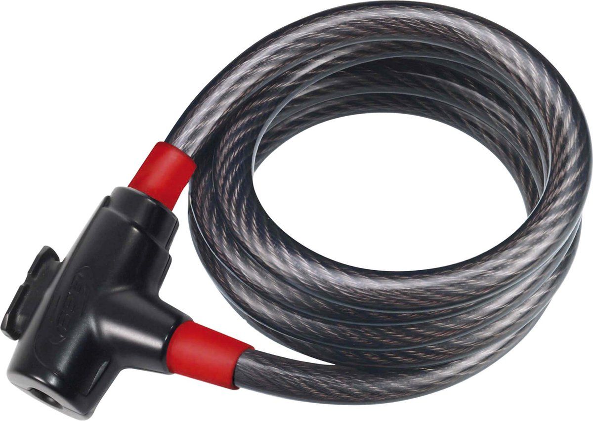 BBB Cycling PowerLock Coil Cable Fietsslot - Zwart - 180 cm