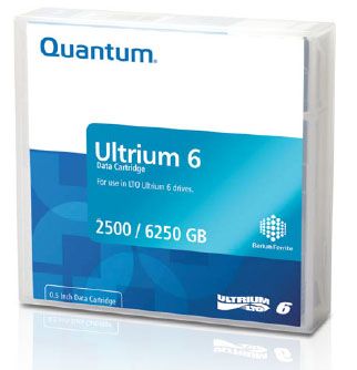 Quantum Ultrium 6 LTO-6 Data Tape - 2.5 TB / 6.25 TB