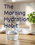 The Morning Hydration Habit: The Science and Behavioral Mechanics of Drinking Water on an Empty Stomach