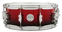 Pacific Drums Concept Maple Snare, 35,6 cm x 14 cm, rood naar zwart verloop gelakt