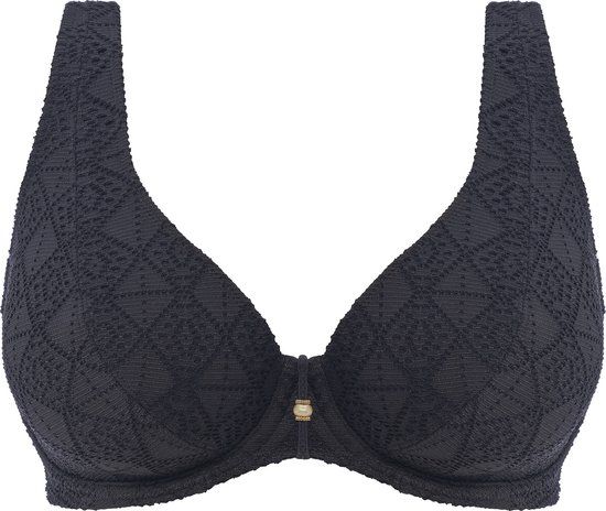 Freya NOMAD NIGHTS UW HIGH APEX BIKINI TOP Dames Bikinitopje - Zwart - Maat 85F