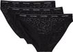 Calvin Klein Bikini 3Pk Vrouwen Zwart Effen XL