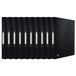 Oxford 10 stuks ringmappen A4, rugbreedte 2 cm, 2 ringen, zwart