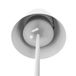 Dyberg Larsen Lampe à poser LED rechargeable Karl, blanche, IP44