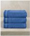 De Witte Lietaer Serviettes Contessa Denim Blue - 50x100cm - 3 pièces - Coton